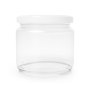 Glass Jar with Metal Lid - GymBeam 380 ml