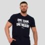 One Team T-shirt Navy - GymBeam XXL