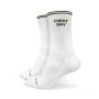 GymRat Socks 3Pack White - GymBeam M