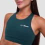 Ignite Sports Bra Dark Green - GymBeam L