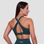 Ignite Sports Bra Dark Green - GymBeam L