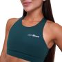 Ignite Sports Bra Dark Green - GymBeam L