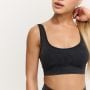 Lift Seamless Sports Bra Coal - GymBeam S