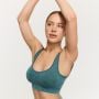 Lift Seamless Sports Bra Petrol - GymBeam M