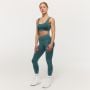 Lift Seamless Sports Bra Petrol - GymBeam M
