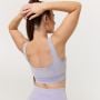 Lift Seamless Sports Bra Violet - GymBeam XL