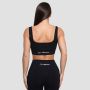 Lift Seamless Sports Bra Black - GymBeam L