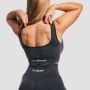 Lift Seamless Sports Bra Coal - GymBeam S