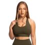 Limitless Sports Bra Espresso - GymBeam S
