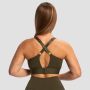 Limitless Sports Bra Espresso - GymBeam S