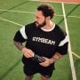 Premium Heavyweight Varsity T-Shirt Black  - GymBeam XXL
