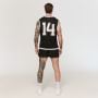 Men‘s Varsity Tank Top Black - GymBeam XXXL