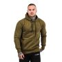 Men‘s Athlete Hoodie Military Green Black - GymBeam M