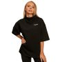 Women‘s Bliss Oversized Top Black - BeastPink XS