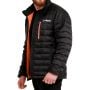 Men‘s Puffer Jacket Black/Orange - GymBeam XL