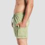 Men‘s Swim Cargo Shorts Olive - GymBeam XXXL