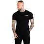 TRN Fitted T-Shirt Black - GymBeam L