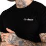 TRN Fitted T-Shirt Black - GymBeam L