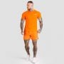 TRN Fitted T-Shirt Orange - GymBeam XXXL