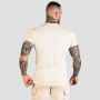 TRN Fitted T-Shirt Sand - GymBeam XXXL
