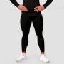 Mid Compression Leggings Black - GymBeam XXXL