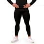 Mid Compression Leggings Black - GymBeam XXXL