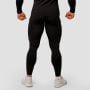Mid Compression Leggings Black - GymBeam XXXL
