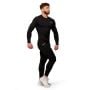Mid Compression Leggings Black - GymBeam XXXL