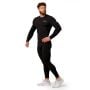 Mid Compression Leggings Black - GymBeam XXXL