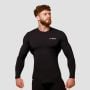 Mid Compression Long Sleeve T-Shirt Black - GymBeam M
