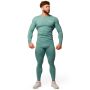 Mid Compression Long Sleeve T-Shirt Blue - GymBeam L