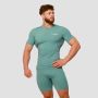 Mid Compression Shorts Blue - GymBeam L