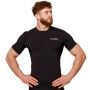 Mid Compression T-Shirt Black - GymBeam XL