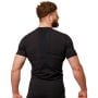 Mid Compression T-Shirt Black - GymBeam XL