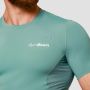 Mid Compression T-Shirt Blue - GymBeam L