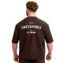 Unstoppable Oversized T-Shirt Brown - GymBeam M