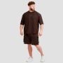 Unstoppable Oversized T-Shirt Brown - GymBeam M