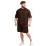 Unstoppable Oversized T-Shirt Brown - GymBeam M