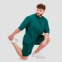 Unstoppable Oversized T-Shirt Green - GymBeam L
