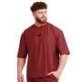 Unstoppable Oversized T-Shirt Red - GymBeam L