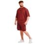 Unstoppable Oversized T-Shirt Red - GymBeam L