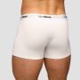 Men‘s Essentials Boxers 3Pack White - GymBeam XXXL
