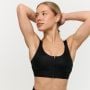Prime Sports Bra Black - GymBeam XXL