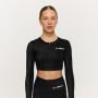 Women‘s Prime Sports Top Black - GymBeam XXL