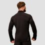 Pulse 1/2 Zip Running Sweatshirt Black - GymBeam L