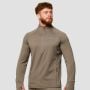 Pulse 1/2 Zip Running Sweatshirt Vetiver - GymBeam XXL