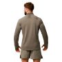 Pulse 1/2 Zip Running Sweatshirt Vetiver - GymBeam XXL