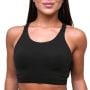 Pulse Running Sports Bra Black - GymBeam L