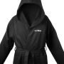 Quick-Dry Bathrobe Black - GymBeam XXL