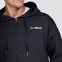Relay Zip Hoodie Black - GymBeam M